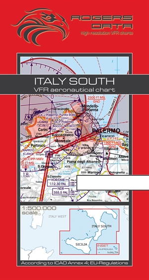 Rogers Data - Italy South VFR Chart